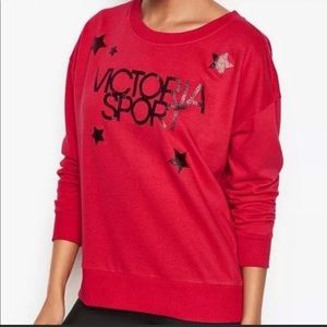 Victoria Secret - Sparkling Fun Red LongSleeved XL